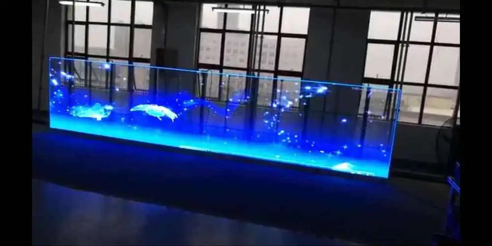 P3.97-7.81 LEDビデオ壁ディスプレイ レンタル 透明フルカラー