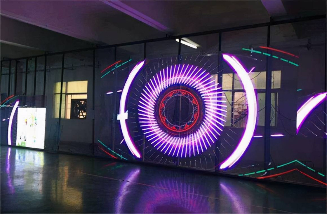 P3.97-7.81 LEDビデオ壁ディスプレイ レンタル 透明フルカラー