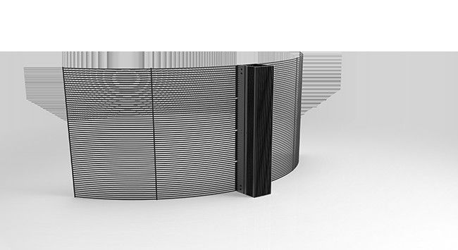 P2.6-5.2 HD 透明なLEDディスプレイパネル 2500nits 吊るし設置