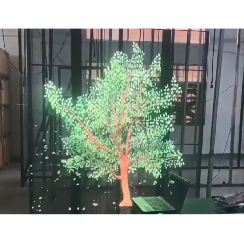 4K スリム透明LEDディスプレイパネル 多彩高画質