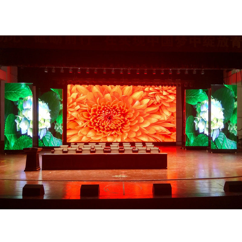 ROHS PCB 屋外 LED スクリーン フルカラー 500x1000mm 1920-3840HZ