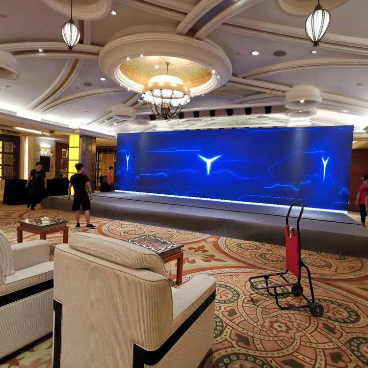 160x80 耐久性のある室内ビデオ壁, LEDディスプレイ画面 室内広告用