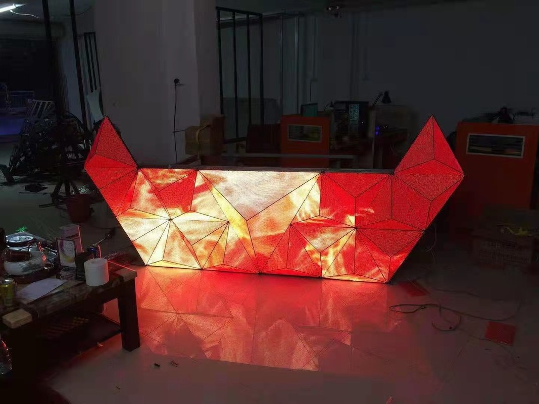 P2 P2.5 P3.91 革新的なスクリーン技術,RGB室内DJ LEDデスク