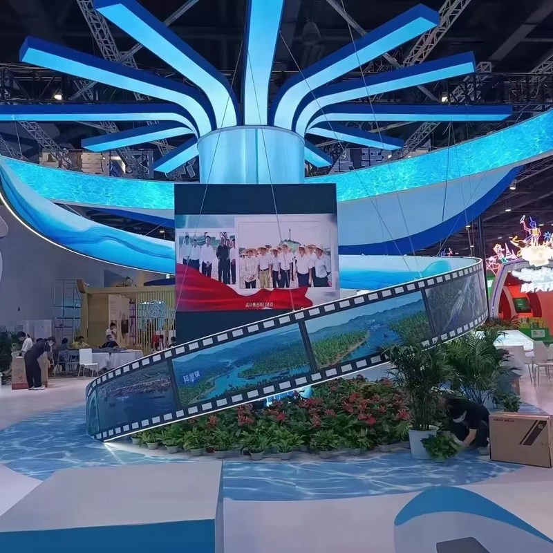 軽量フレックスLEDディスプレイ 画面壁 多彩 2mm ピクセルピッチ