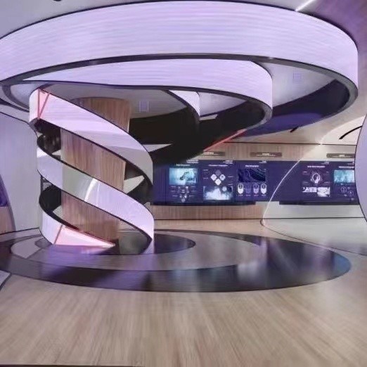 円形薄型柔軟なLEDディスプレイ P1.8 P2 P2.5 P3フルカラー