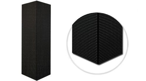 シームレスコーナー カーブド LED ビデオ ウォール 展示 LED ディスプレイ ソフト モジュール